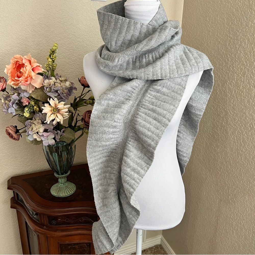 Old Navy Pleated Fleece Scarf